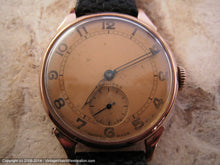 Load image into Gallery viewer, 9K Rose Gold Longines WWII Era Classic, Manual, 33.5mm
