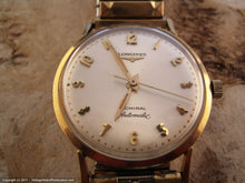 Load image into Gallery viewer, Longines Admiral with Raised Faceted Numbers, Automatic, 34mm
