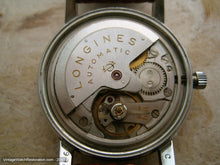 Load image into Gallery viewer, Rare Longines Date at 12 with Power Reserve Indicator, Automatic, Large 35.5mm
