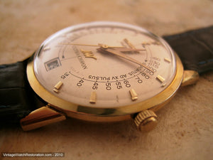 Rare Doctor's Ultra-Chron with Date at 6 O'Clock, Automatic, 34.5mm