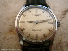 Load image into Gallery viewer, Rare Original Longines Silver Arrow, Manual, Large 34mm
