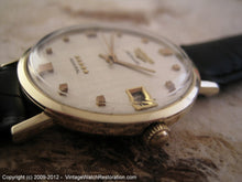 Load image into Gallery viewer, Longines Admiral 5-Star Linen Dial, Automatic, Large 35mm
