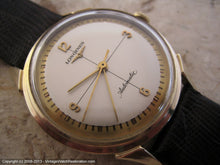 Load image into Gallery viewer, Magnificent Pearl White with Outer Gold Ring Longines, Automatic, Large 34mm
