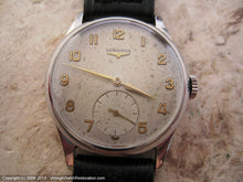 Load image into Gallery viewer, Early Large Original Longines in Legendary Baume Case and Original Box, Manual, 33.5mm
