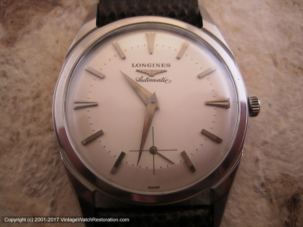 Longines Two Tone Original Dial Automatic Large 34mm Vintage