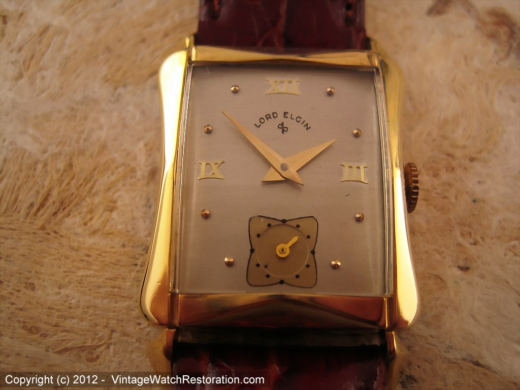Lord Elgin 'Hourglass' Shape Case, Manual, Irregular – Vintage Watch  Restoration