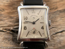 Load image into Gallery viewer, Lord Elgin Hourglass Case, Lightly Aged Dial, CAl 670 with 4 Adjustments, Manual, 25.5x37mm
