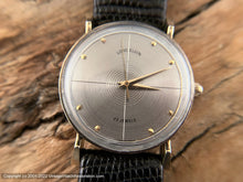 Load image into Gallery viewer, Lord Elgin Brushed Silver Concentic Circle Dial, Manual, 30.5mm
