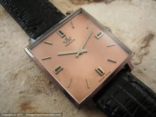 Load image into Gallery viewer, Marvin in Large Square Case with Salmon-Rose Dial, Manual, 27.5x27.5mm
