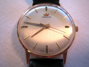 Marvin 18K, Collectible, Manual, Large 34mm