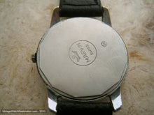 Load image into Gallery viewer, Black Dial Marvin Hermetic, Manual, Large 35.5mm
