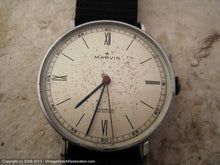 Load image into Gallery viewer, Huge Marvin Mottled Sand Colored Roman Dial, Manual, Huge 39mm
