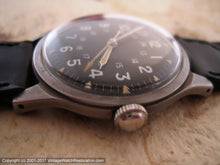 Load image into Gallery viewer, 1966 Benrus Military 24-Hour Black Dial DTU-2A/P MIL-W-3818B, Manual, 34x41
