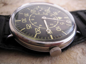 Molnia 'Laco Aviator' Style Russian Watch in Massive Case, Manual, Huge 43mm