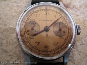 Montagne Chronograph with Copper-Yellow Dial, Chronograph, Large 35mm
