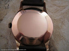 Load image into Gallery viewer, Original Silver Dial Movado with 18K Rose Gold Case, Manual, Large 35mm
