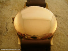 Load image into Gallery viewer, 18K Pink Gold Movado with Raised Copper Gold Markers, Manual, Large 34mm
