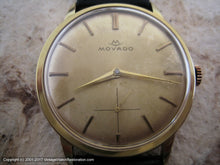 Load image into Gallery viewer, Movado Classic with Original Golden Dial, Manual, Large 34mm
