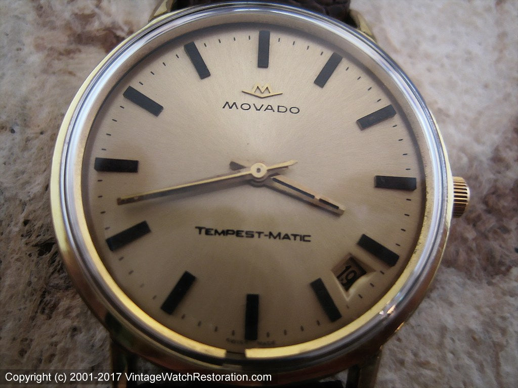 Movado Tempest-Matic Sub Sea with Date, Automatic, Large 36mm