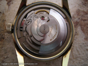 Nivada 'Antarctic 21' Pie Pan Silver Dial with Date, Automatic, Large 35mm