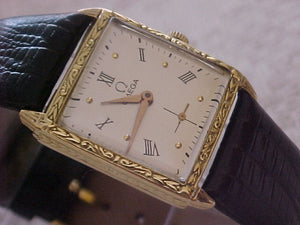 Omega Squared Solid 18k, Manual, 29mmx33mm
