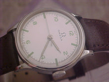 Load image into Gallery viewer, Omega Military Stainless Steel, Cal 30T2 SC, Manual, 33mm
