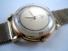 Load image into Gallery viewer, Early Bumper 18K Gold Omega, 14K Bracelet and Champagne Dial, Automatic, 33mm
