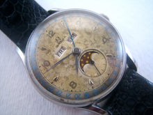 Load image into Gallery viewer, Rare Omega &#39;Cosmic&#39; Triple Calendar Moonphase, Manual, 35mm

