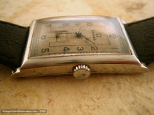 Load image into Gallery viewer, Rare Large Original Vintage Omega Curvex Tank, Manual, 25.5x42mm

