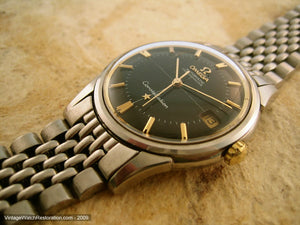 Omega Constellation Chronometre with Stainless Rice Band, Automatic, Large 35mm