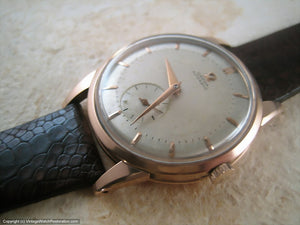 Beefy 18K Pink Gold Bumper with Patina, Automatic, Very Large 35mm