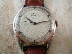 Original Patina Buttery Two-Tone Omega 30T2 SC PC, Manual, Very Large 36mm