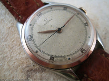 Load image into Gallery viewer, Original Patina Buttery Two-Tone Omega 30T2 SC PC, Manual, Very Large 36mm
