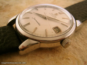 Super Clean Omega Seamaster with Date, Automatic, Large 34.5mm