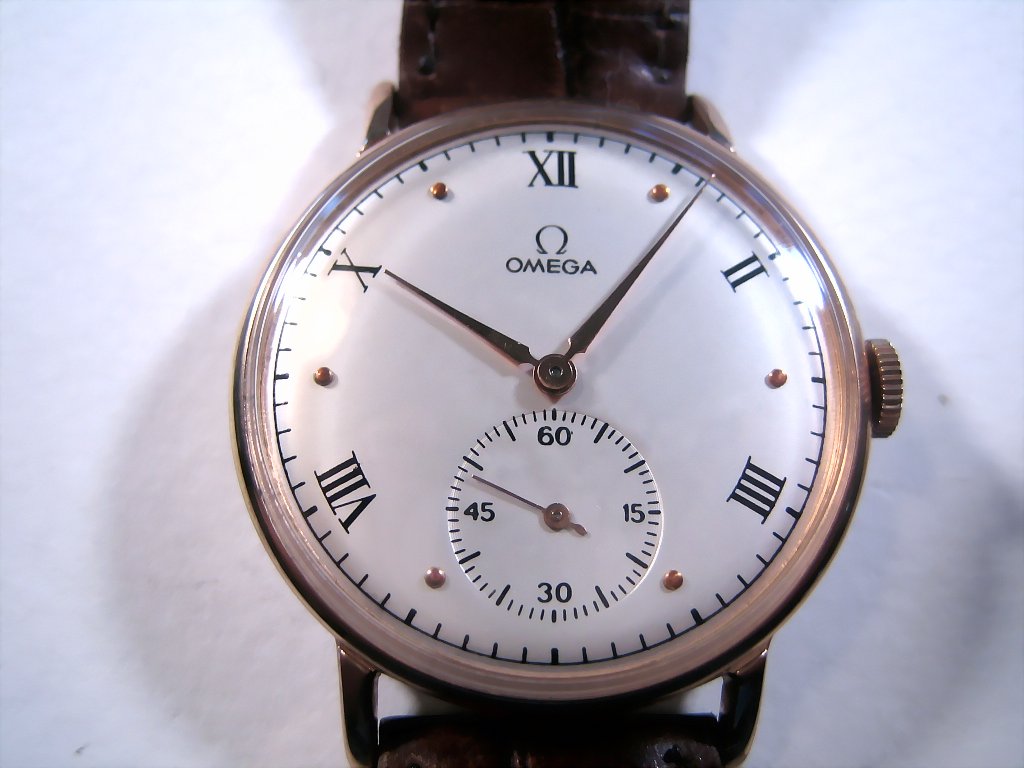Huge Omega with Roman Numerals, Manual, 37.5mm