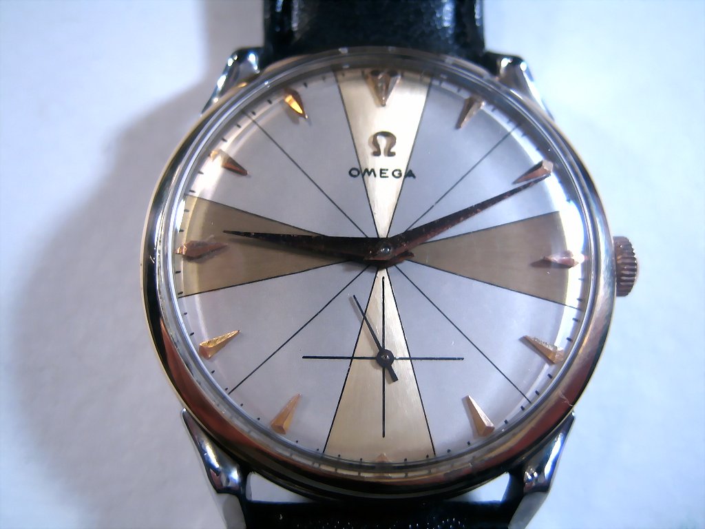 Omega Gold and Silver Cross, Manual, 37.5mm
