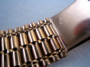 Impressive 18K Rose Gold Omega and Matching 18K Bracelet, Manual, Huge 37mm