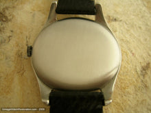 Load image into Gallery viewer, Huge Early 30T2PC Omega with Raised Gold Markers on Pearl White Dial, Manual, Huge 38.5mm
