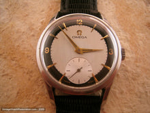 Load image into Gallery viewer, Spotless Omega Military with Black and White Dial, Manual, Very Large 36mm
