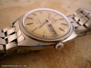 Original Omega Chronometre Constellation with Stainless Bracelet, Automatic, 35mm