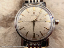 Load image into Gallery viewer, Omega Seamaster with Dial Patina and &#39;Brick&#39; Bracelet, Automatic, 34mm
