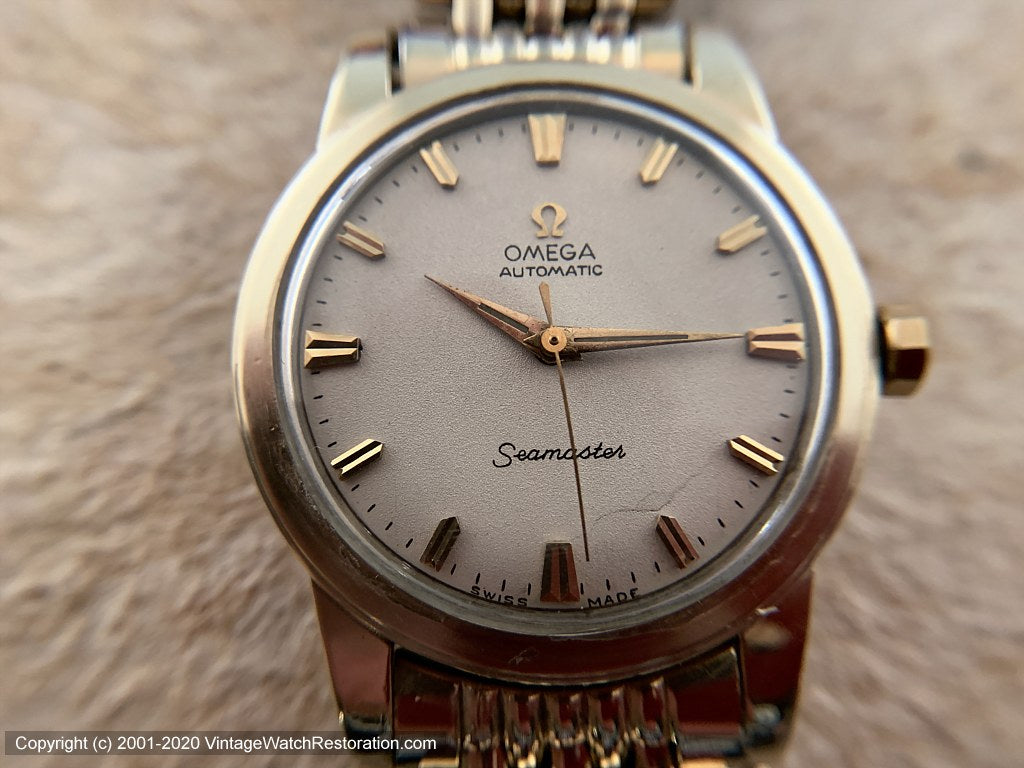 Omega Seamaster with Omega Rice Bracelet, Automatic, Large 35mm