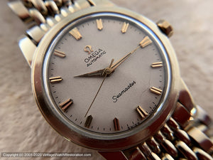 Omega Seamaster with Omega Rice Bracelet, Automatic, Large 35mm