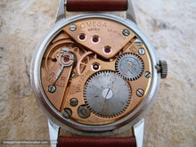 Load image into Gallery viewer, Handsome Omega with Mellow Mustardy Dial, Manual, Very Large 35mm
