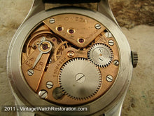 Load image into Gallery viewer, Huge Silver-Gold Roman Numeral Omega Stunner, Manual, Huge 38.5mm
