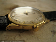 Load image into Gallery viewer, Amazing WWII Era 18K Gold Omega Bumper, Automatic, Very Large 35mm
