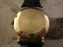 Load image into Gallery viewer, Rare 18K Gold Triple Data Omega Moonphase , Manual, Very Large 34.5mm
