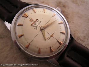 Stunning Two-Tone Omega 'Geneve', Automatic, Very Large 35.5mm