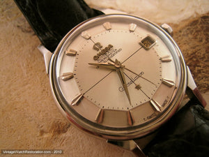 Omega Chronometer Constellation Pie Pan Dial with Date, Automatic, 34mm