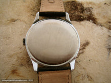 Load image into Gallery viewer, Stainless Omega 30T2 PC Movement in Soft Buttery Dial, Manual, Very Large 36.5mm
